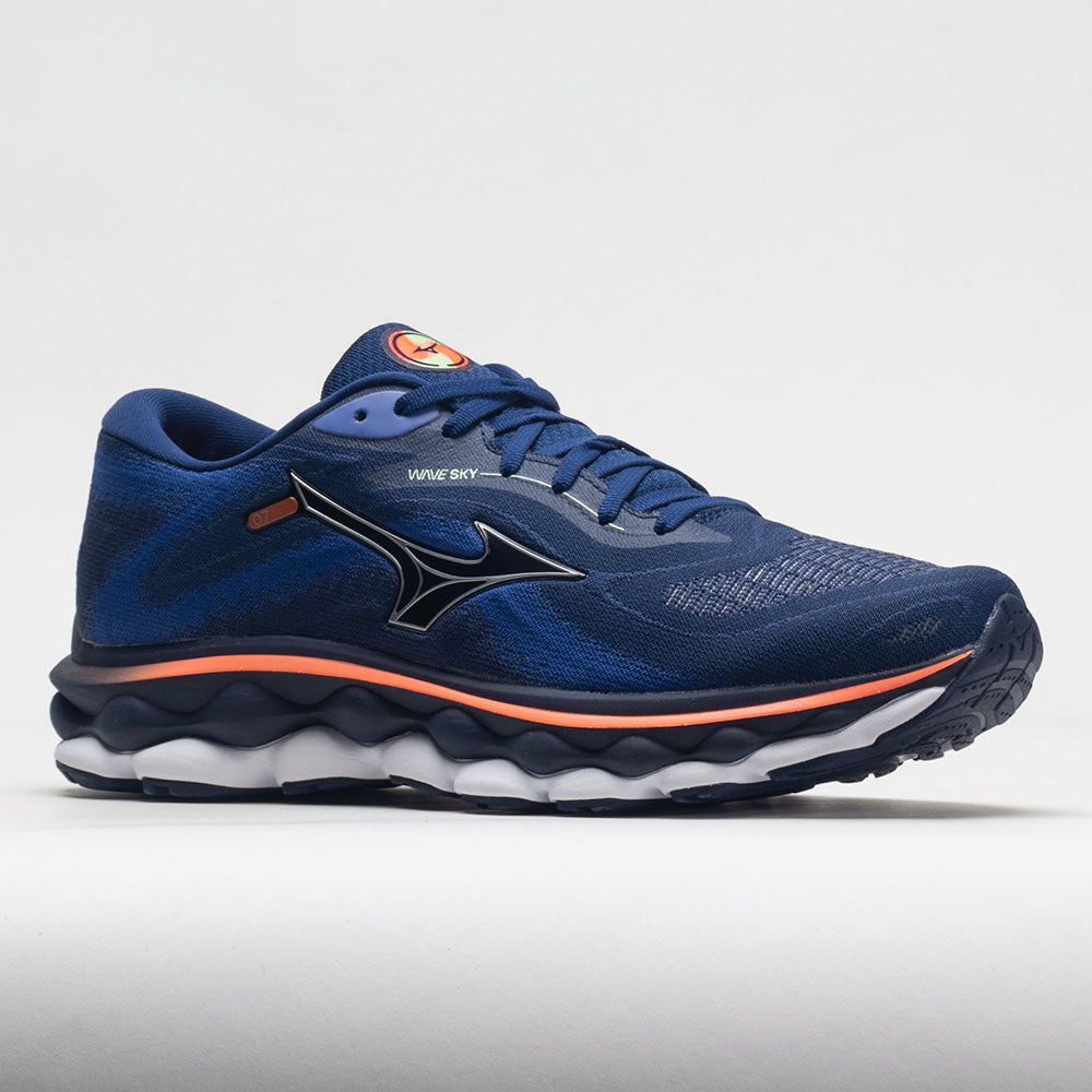 Mizuno Wave Sky 7 Men's  Blue Depths/Silver