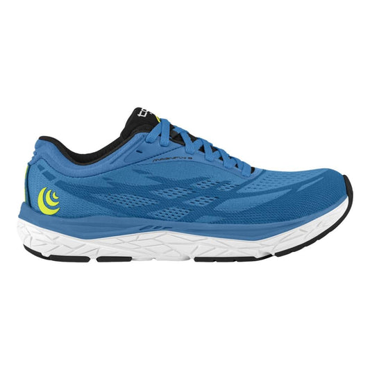 Men's Topo Athletic Magnifly 3, Blue/Blue, 9 D Medium
