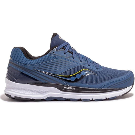 Men's Saucony Echelon 8, Storm/Black, 12 2E Wide