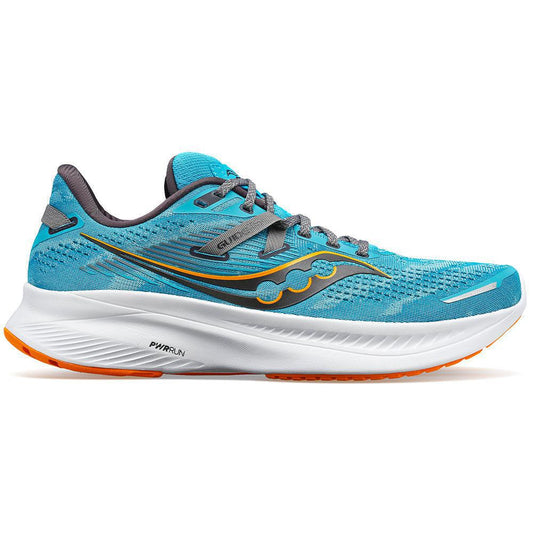 Men's Saucony Guide 16, Agave/Marigold, 13 2E Wide
