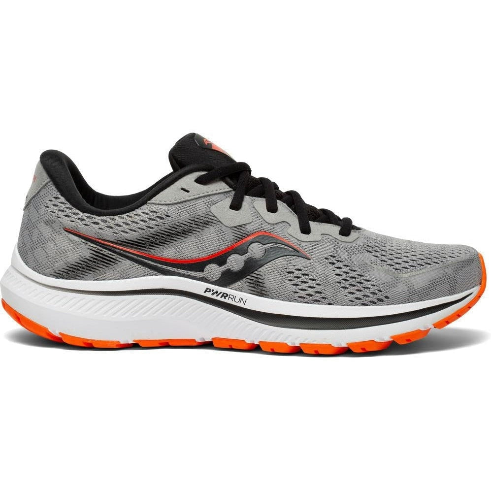 Men's Saucony Omni 20, Alloy/Fire, 10 D Medium