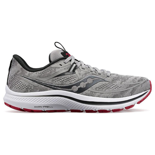 Men's Saucony Omni 21, Alloy/Garnet, 11 D Medium