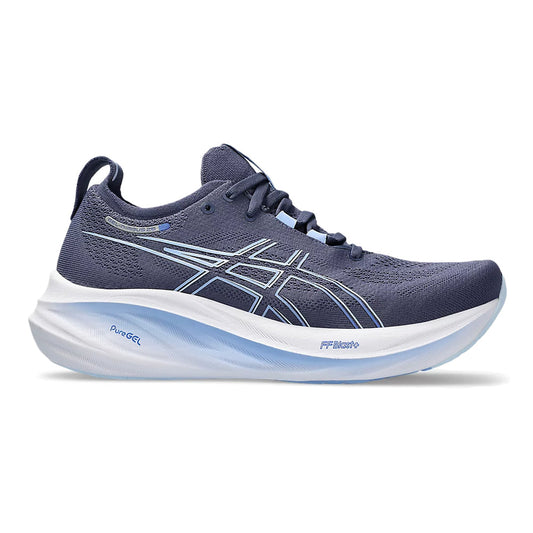Women's Asics GEL-Nimbus 26, Thunder Blue/Sapphire, 11 B Medium