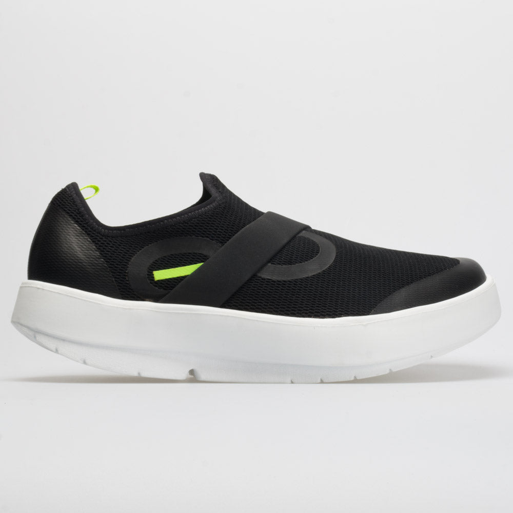 OOFOS OOmg Low Men's  Black/White