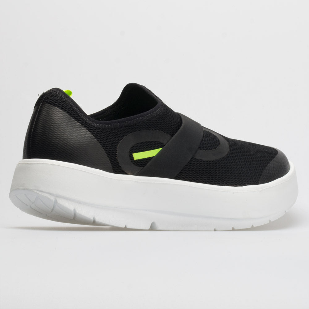 OOFOS OOmg Low Men's  Black/White