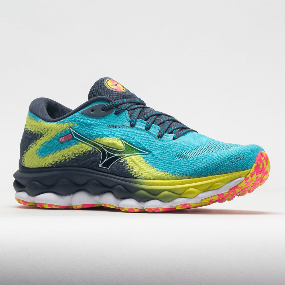 Mizuno Wave Sky 7 Men's  Jet Blue/White