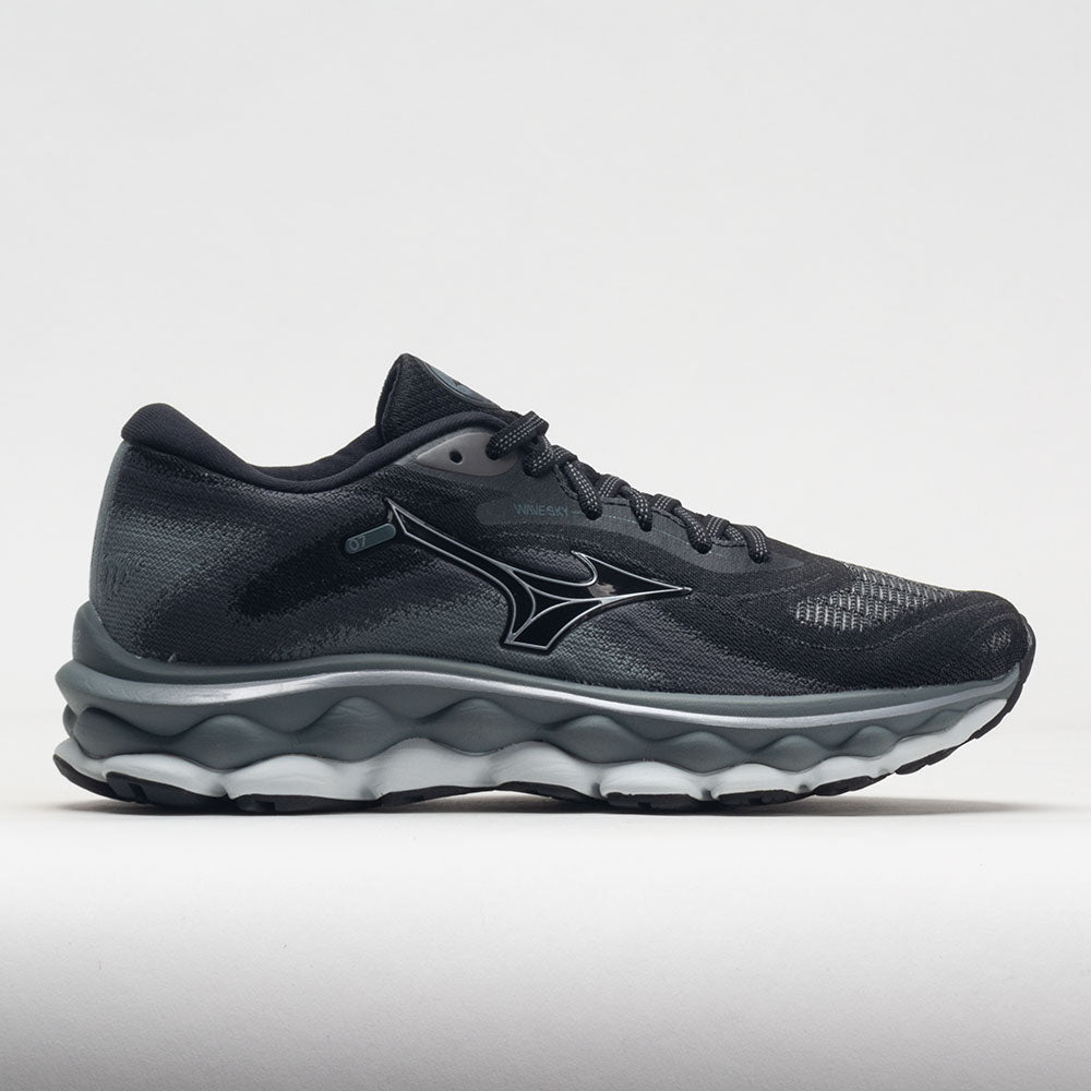 Mizuno Wave Sky 7 Women's  Black/Silverstar