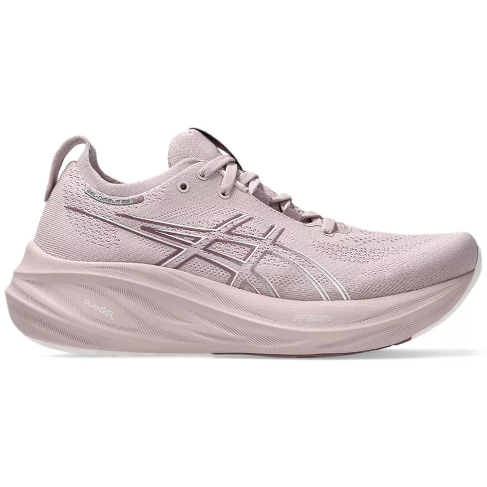 Women's Asics GEL-Nimbus 26, Watershed Rose/White, 9.5 D Wide